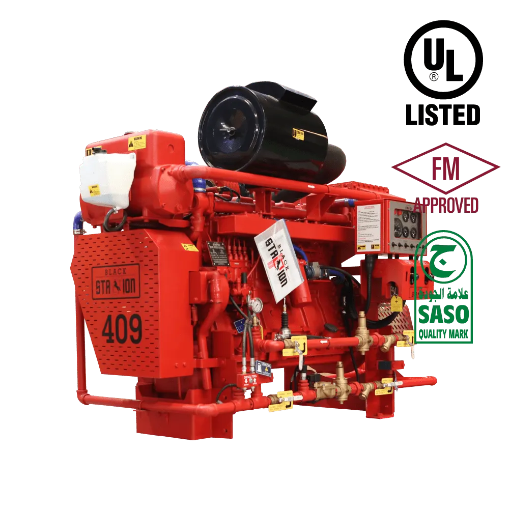 ULFM Fire Pumps Diesel Engine – Black Stallion
